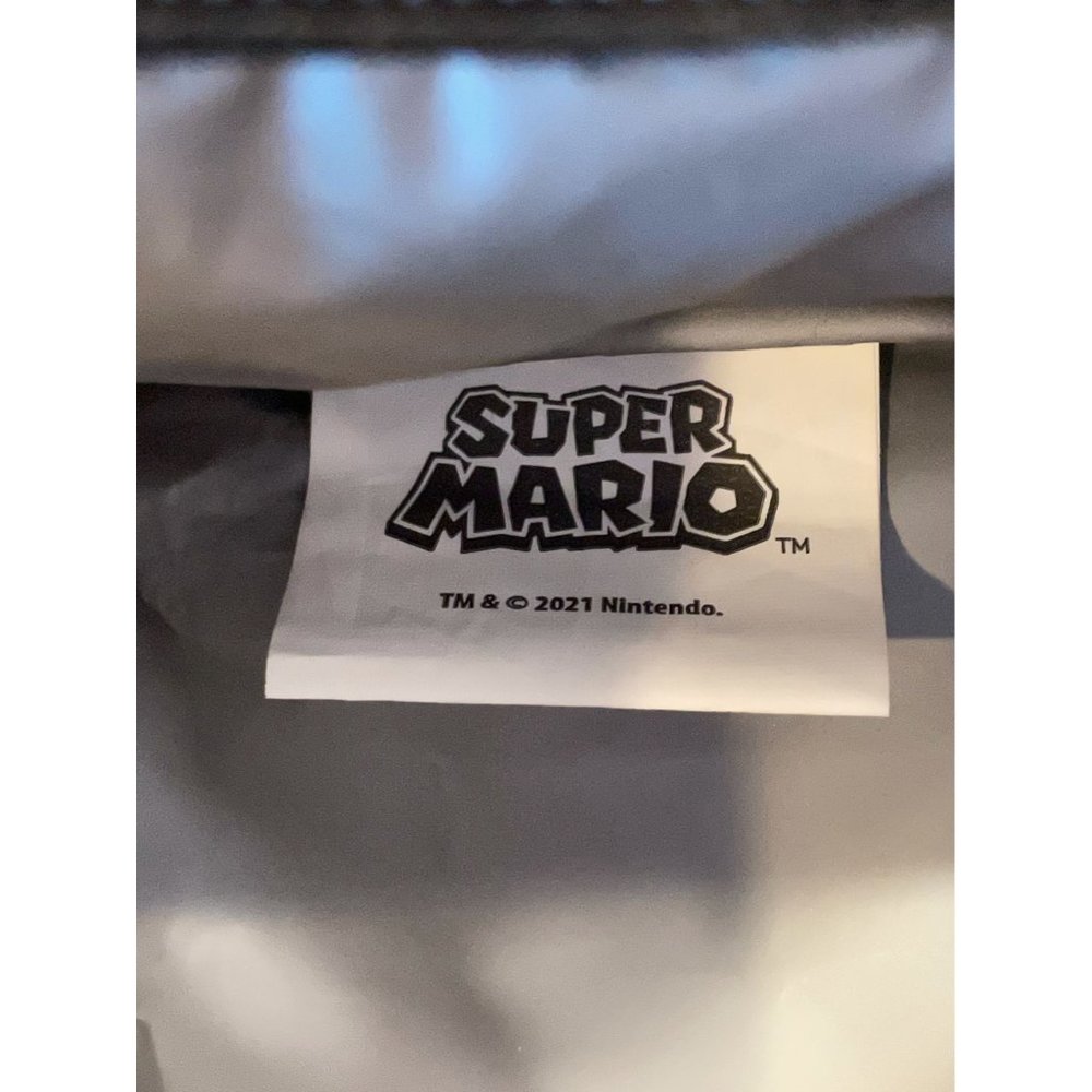 Super Mario Lunch Bag Soft Dual Compartment Insulated Padded Handle - Picture 7 of 9